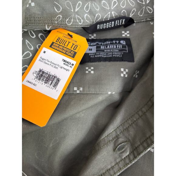 Carhartt Rugged Flex Relaxed-Fit Lightweight Shirt - Picture 8 of 8